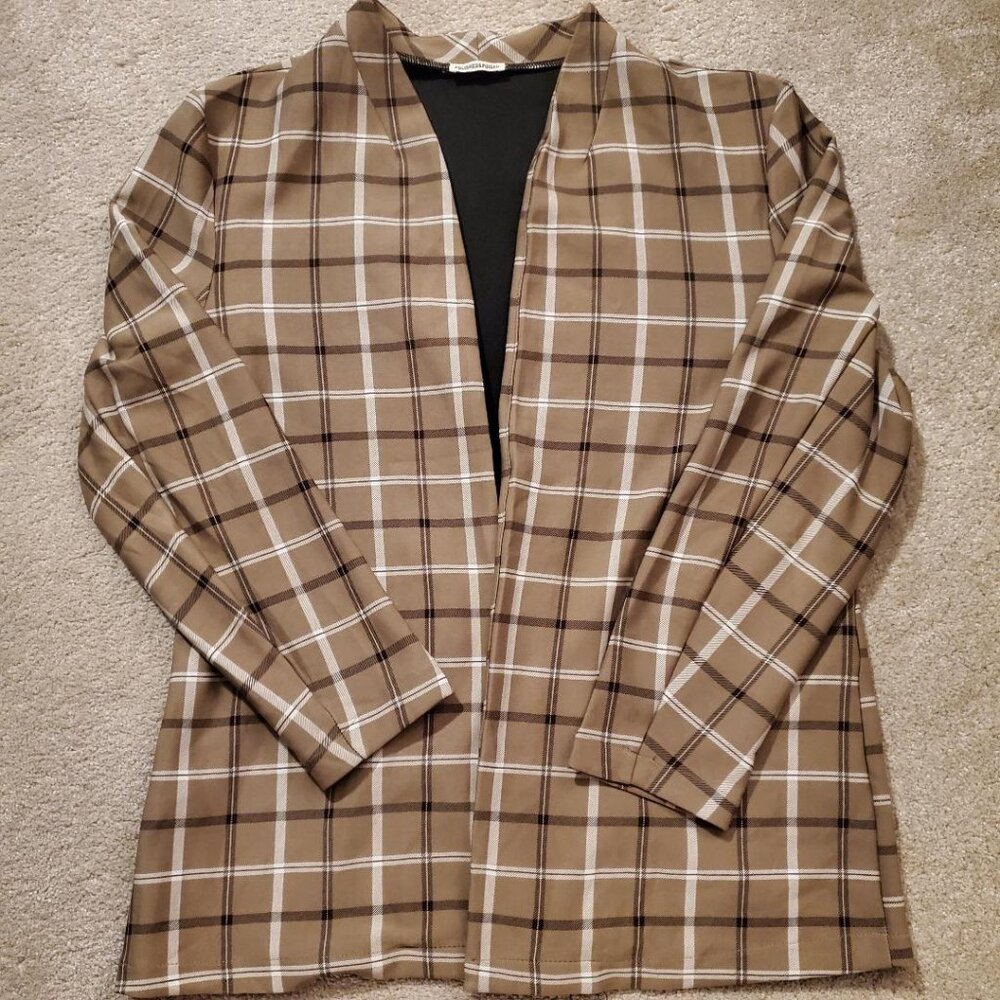Polished & Poised Knit Blazer Size L